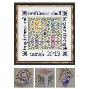  Quietness and Confidence   Cross Stitch Pattern Arts 
