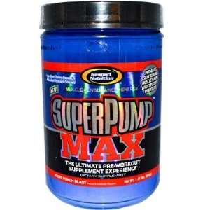  Gaspari  Super Pump Max Punch, 1.4lbs Health & Personal 