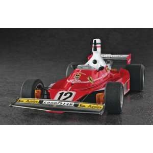   Ferrari 312T 1975 Monaco GP Winner Niki Lauda F1 Car Model Kit: Toys