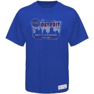  Sportiqe ESPN Detroit Pistons Royal Blue Billboard 