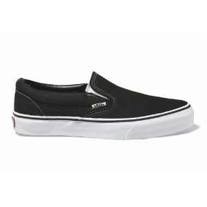  Vans Skateboard Shoes Classic Slip On   Black Sports 