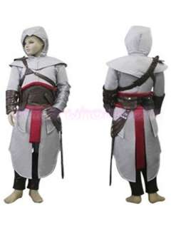Assassin Creed Altair Cosplay Costume Childrens Kids Wear Dress Up S 