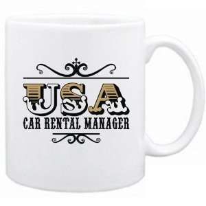  New  Usa Car Rental Manager   Old Style  Mug Occupations 