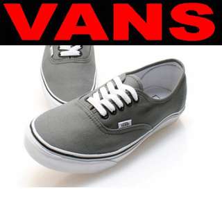 VANS SHOES AUTHENTIC PEWTER GREY ALL SIZE US(4.5~12)  
