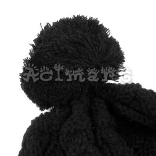 Lady Knit/Crochet Winter Warm Beanie Hat Snow Cold Cap  