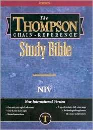 Thompson Chain Reference Study Bible New International Version (NIV 