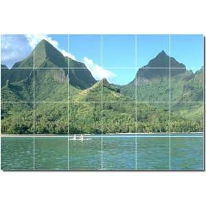 Landscapes Photo Wall Tile Mural 8  24x36 using (24) 6x6 tiles 