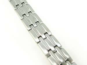 Men Stainless Steel Magnetic Bracelet ( Variations )  