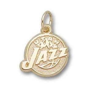  Utah Jazz Solid 14K Gold Logo 3/8 Pendant Sports 