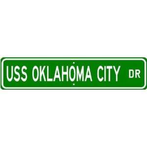 USS OKLAHOMA CITY SSN 723 Street Sign   Navy