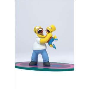  McFarlane Simpsons Homer & Bart Figure   Series 1 Why You 