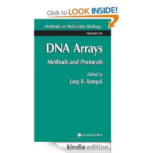 DNA Arrays Methods and Protocols (Methods in Molecular Biology) Jang 