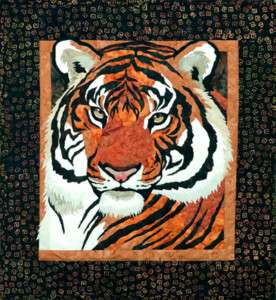 Tiger Quilt Pattern Amur Toni Whitney Bigfork Bay  