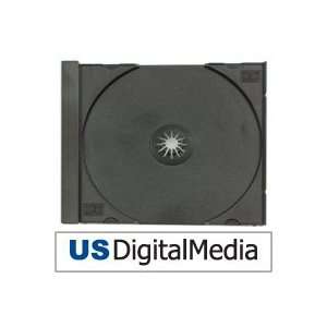  USDM Unassembled Jewel Case Tray Single Disc Black 