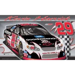 #29 Kevin Harvick Double Sided 3x5 Flag: Sports & Outdoors