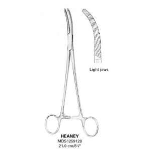  Medline Heaney Hysterectomy Forceps   Curved, 8 1/4, 21 