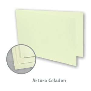  Arturo Celadon Folded Plain Card   100/Box Office 