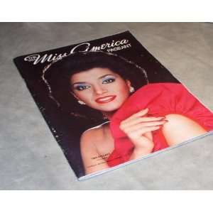 THE MISS AMERICA PAGEANT SOUVENIR PROGRAM 1984: Unknown) Miss America 