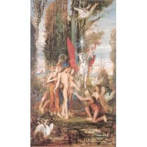   Gustave Moreau   32 x 56 inches   Hesiod and the Muses