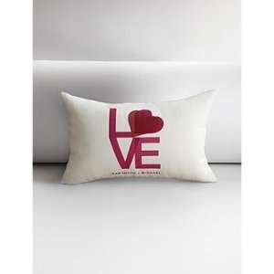  personalized love throw pillow cover: Home & Kitchen