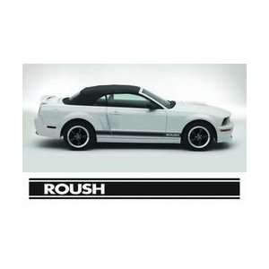  Roush 401839 Matte Black Rocker Stripe Kit for Mustang GT 