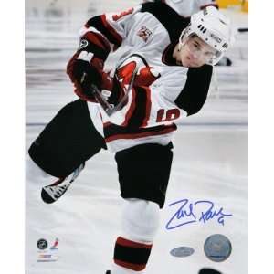  Zach Parise New Jersey Devils   vs. Toronto   Autographed 