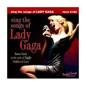   Songs Karaoke CDG #6185   Sing the songs of Lady Gaga: Everything Else