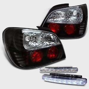  Eautolight 02 03 Impreza WRX STI Tail Lights+led Bumper 