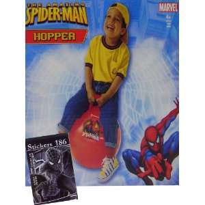    New Spider Man Hopper Bonus Stikers Book: Sports & Outdoors
