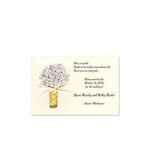  Bouquet with Ribbon Wedding Invitations Health & Personal 