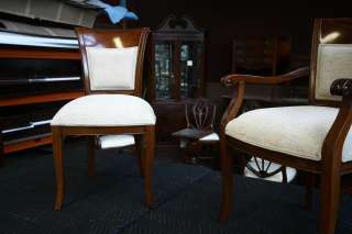 Mahogany Dining Room Chairs With Upholstered Back  