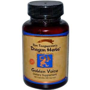 Golden Voice, 500 mg, 100 Capsules