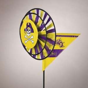   ECU East Carolina Yard Decoration  Windmill Spinner: Sports & Outdoors