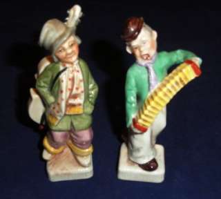 Unger Schneider Figurines Pair of Musicians MIG  
