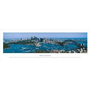  Sydney Australia  Day Skyline Panoramic Decor Art Photo 