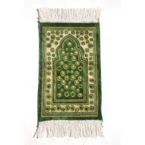   Jah Namaz Prayer Travel Prayer Carpet Mat 13x22 inch 