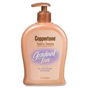 Coppertone Sunless Tanning Moisturizing Lotion, Gradual Tan, 9 Ounce 