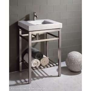   Forest Sinks IVG 24 24 Slab Vanity Carrara Marble: Home Improvement