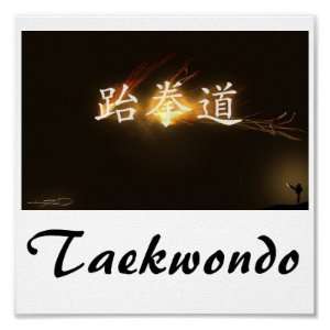  Taekwondo Print