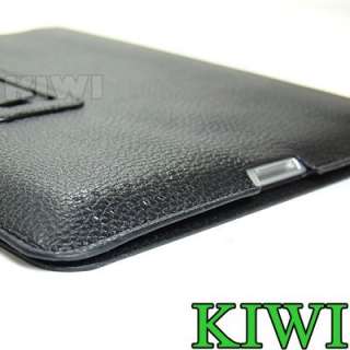 New Black Slim PU Leather case cover for Apple iPad 2  
