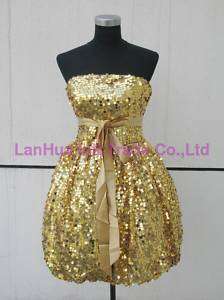 Yellow Cocktail MINI Evening Prom Party Dress AU 8 20  