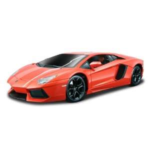   Maisto R/C 1:24 Lamborghini Aventador LP700 4 (Orange): Toys & Games