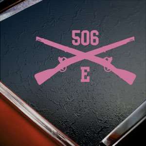  Easy Co 506 PIR Band Of Brothers Pink Decal Car Pink 