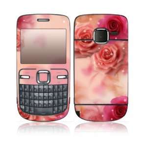 Nokia C3 00 Decal Skin   Pink Roses