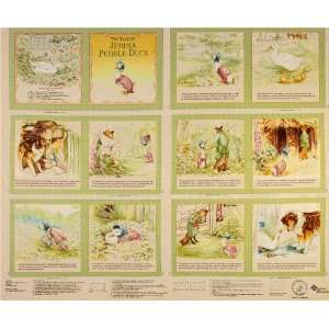  44 Wide Jemima Puddle Duck Soft Book Panel Multi Fabric 