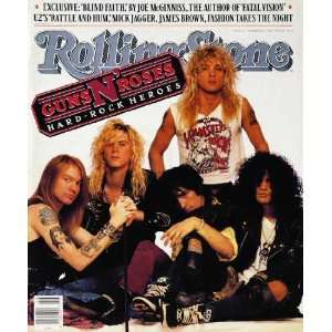  Rolling Stone Cover of Guns & Roses by unknown. Size 20.00 
