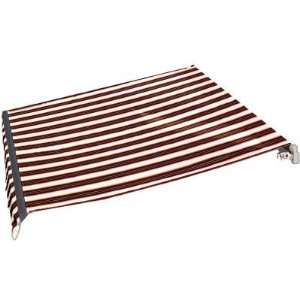   Striped Patio Retractable Manual Awning MM12 BFT Patio, Lawn & Garden