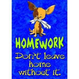   Enterprises T A67320 Homework Dont Leave Home Poster Toys & Games