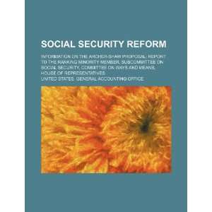   report to the ranking minority member, Subcommittee on Social Security