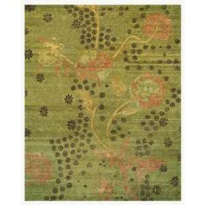  Famous Maker Gallery B 26168 Green 4 X 6 Area Rug